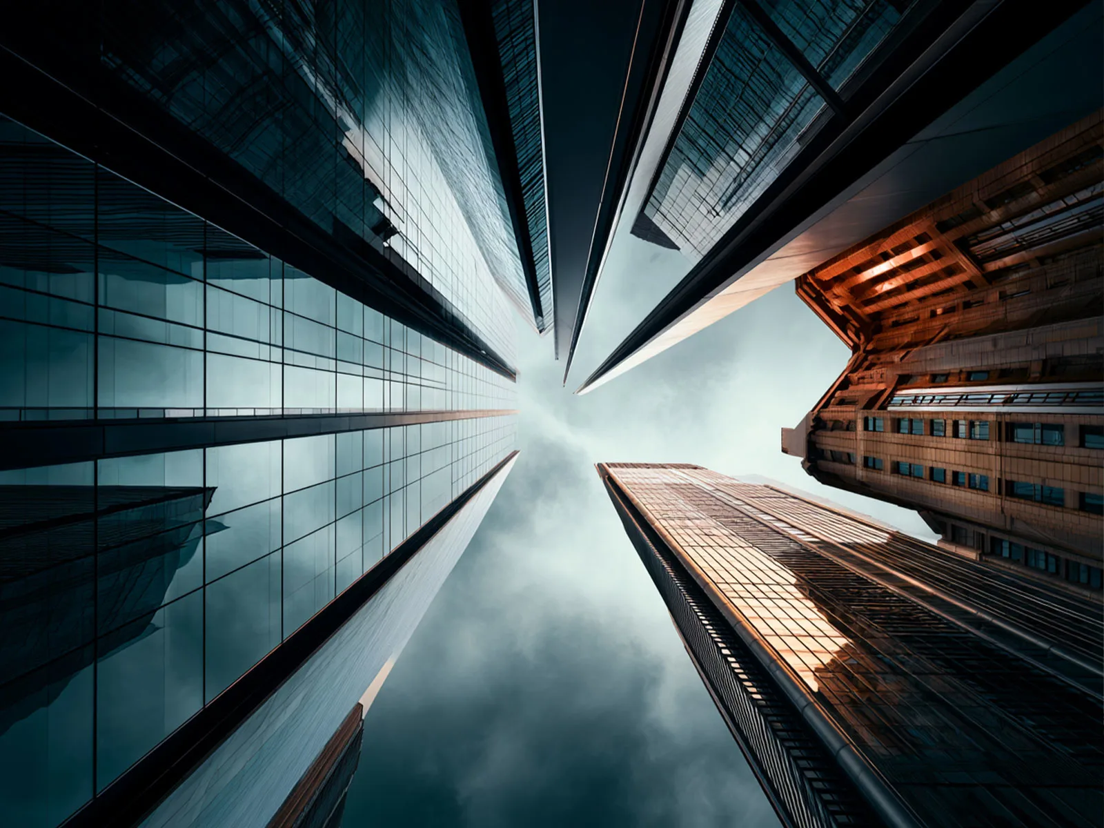 Commercial office towers, representative of project-scale work